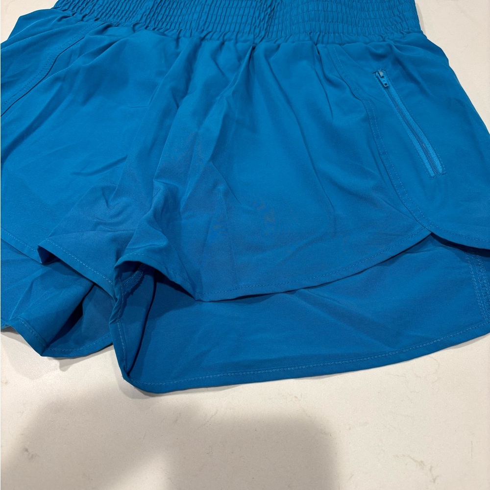 BMJL Women's Blue Running Athletic Shorts